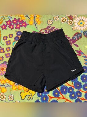 Nike Kids Black Dri-FIT Athletic Shorts